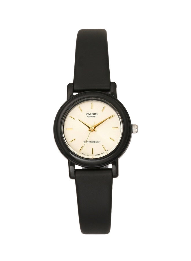 CASIO - Women's Resin Quartz Analog Watch LQ-139EMV-9ALDF - 24 mm - Black - Image 1