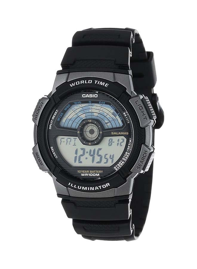 CASIO - Boys' Water Resistant Digital Watch AE 1100W - 1A - Image 1