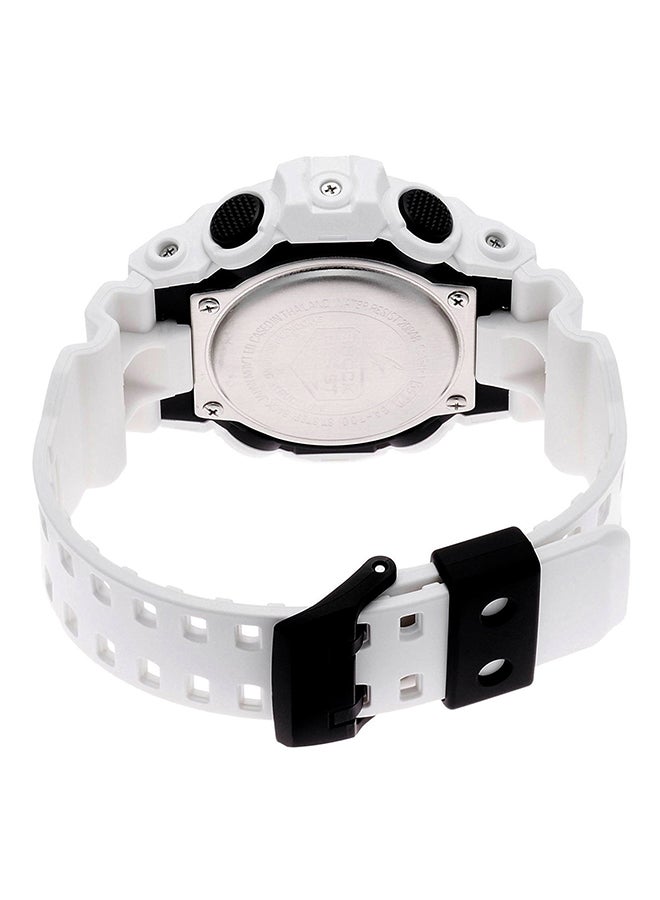 G-SHOCK - Men's Water Resistant Analog-Digital Watch GA 700 - 7ADR - 58 mm - White - Image 1