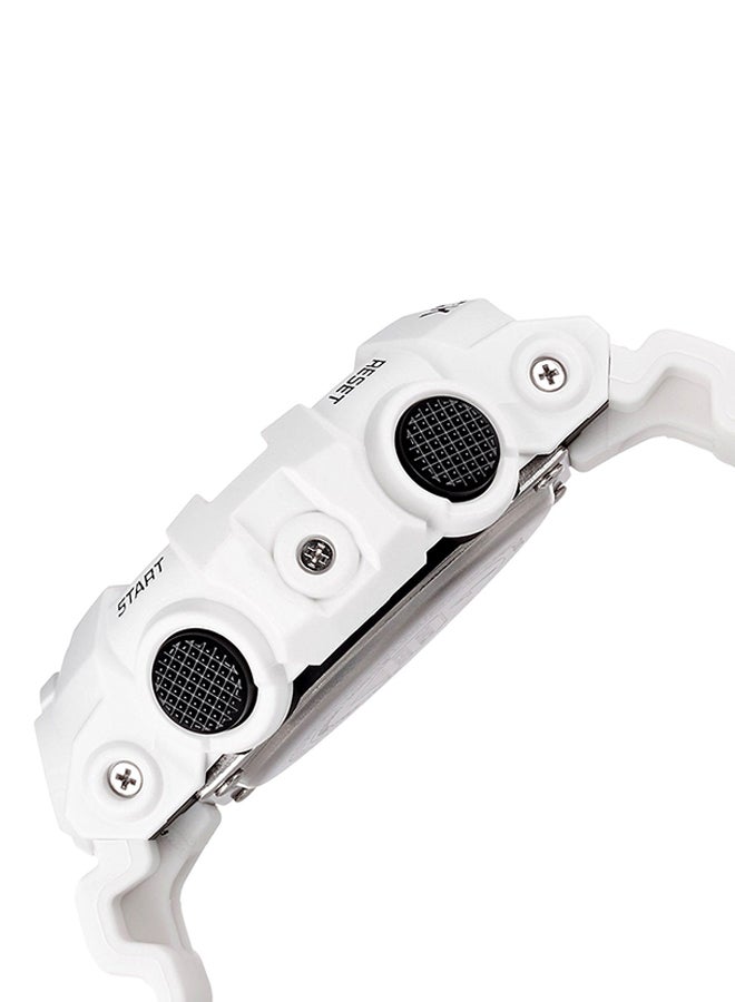 G-SHOCK - Men's Water Resistant Analog-Digital Watch GA 700 - 7ADR - 58 mm - White - Image 1