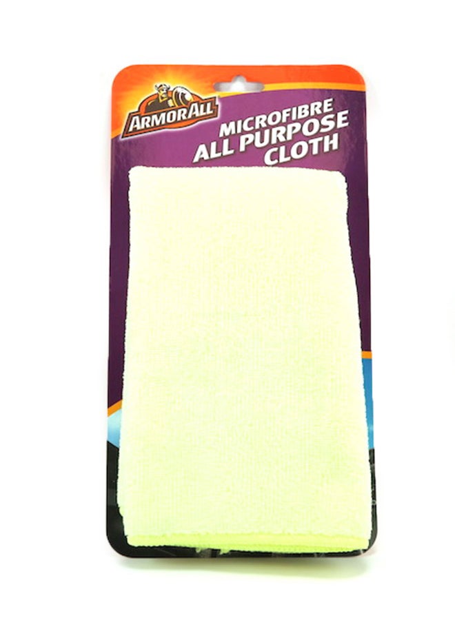 Multi-Purpose Cleaning Cloth Yellow 40 x 40centimeter