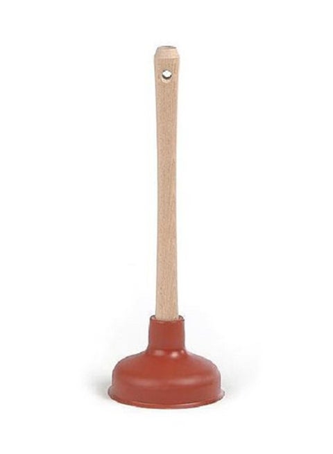 Drain Plunger Red/Brown