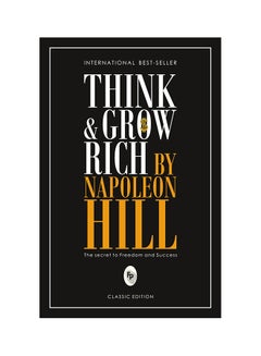 Think & Grow Rich (ارتقِ بأفكارك لتحقق الثروة) - غلاف ورقي عادي الإنجليزية 