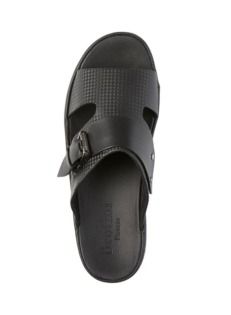 Brotini Side buckle footbed sandal