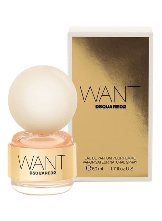 DSQUARED2 Want EDP 50ml - Image 2