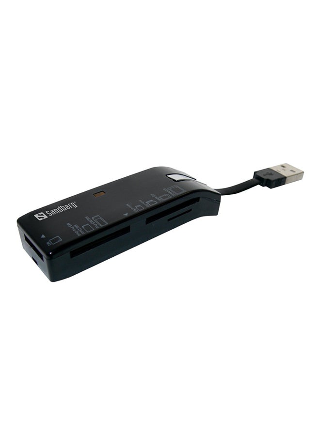 Sandberg Pocket Card Reader Black 