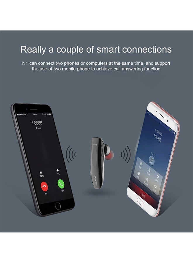 Awei Wireless Bluetooth In-Ear Hands Free With Mic Black - Image 3