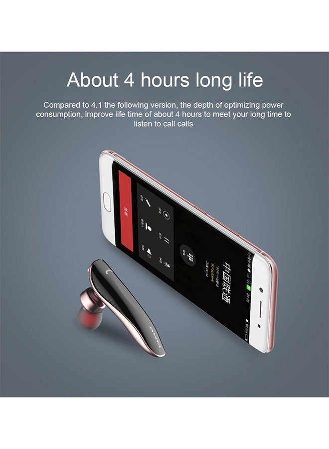 Awei Wireless Bluetooth In-Ear Hands Free With Mic Black - Image 4