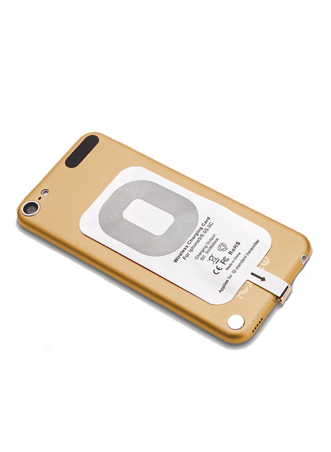 Generic - Wireless Charger Receiver Pad For Apple iPhone 6 Plus/iPhone 7 Plus White - Image 1