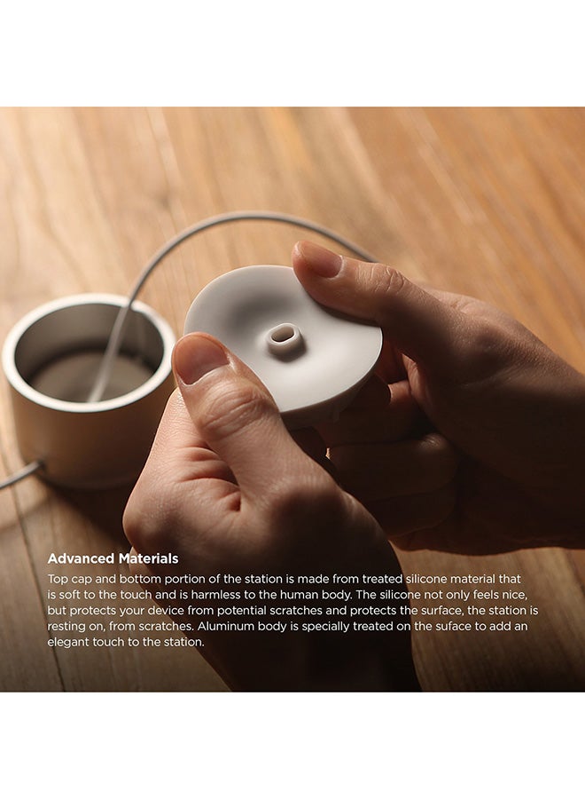 Elago D Stand Charging Station For Apple AirPods/iPhone/Magic Mouse Black - Image 4