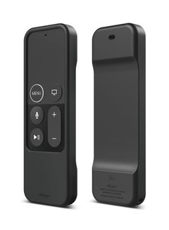 Elago Silicone Shockproof R1 Intelli Magnet Technology Case For Apple TV Remote Black  - Image 1