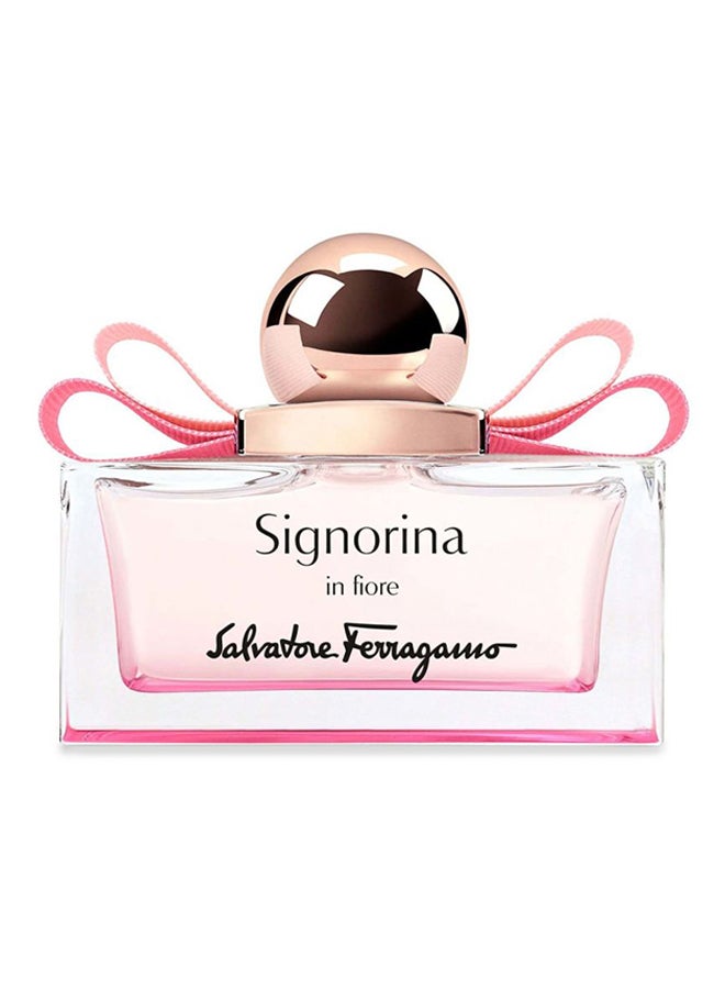 Salvatore Ferragamo Signorina In Fiore Gift Set EDT 50ml, Body Cream 50ml and Bath Gel 50ml  - Image 2