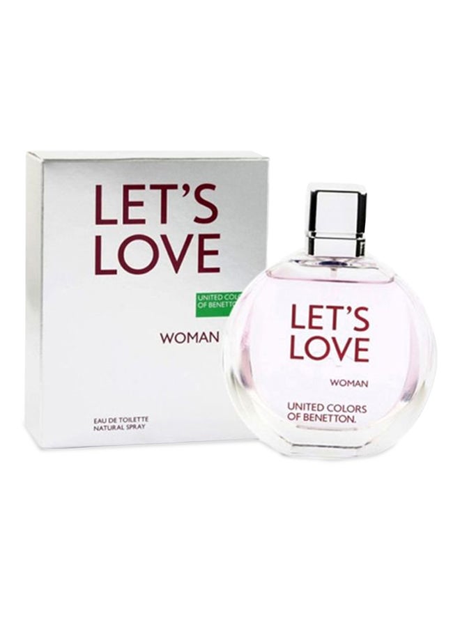 يونايتد كولورز أوف بينتيون عطر Lets Love 100ملليلتر  - Image 2