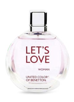يونايتد كولورز أوف بينتيون عطر Lets Love 100ملليلتر  - Image 1
