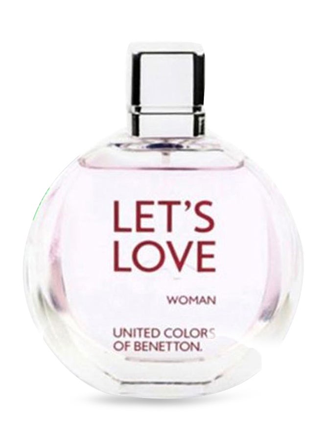 يونايتد كولورز أوف بينتيون عطر Lets Love 100ملليلتر  - Image 1
