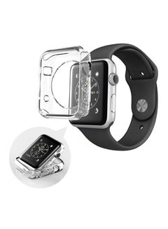 Trands UltraThin Bumper Case Cover For Apple Watch Series 3 38mm Transparent  - Image 2