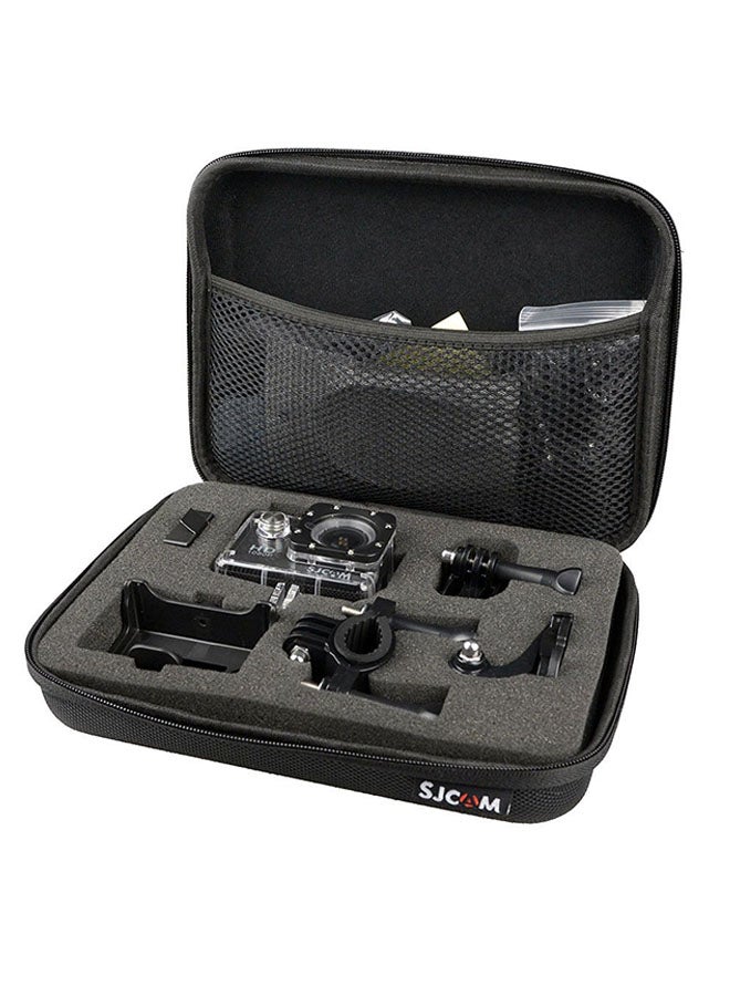 أس جي كام علبة كاميرا على شكل صندوق للسفر مقاومة للصدمات لكاميرا الحركة أسود - Image 2