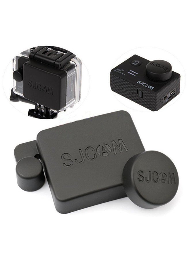 أس جي كام مجموعة غطاء عدسة كاميرا الحراسة المنزلية لمجموعة كاميرات Sj4000 وSj4000Wifi وSj4000Plus أسود - Image 3