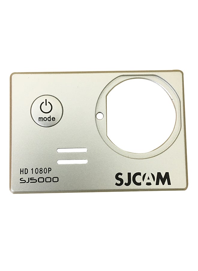 SJCAM Replacement Front Cover Faceplate For SJ5000 Action Cameras Silver - Image 1