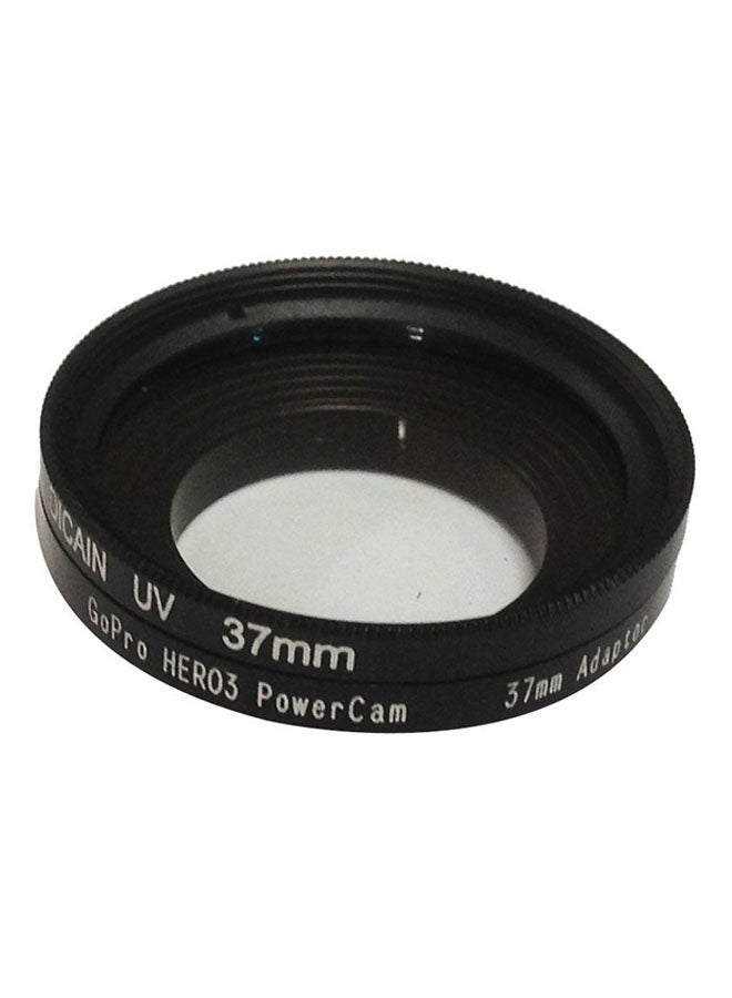 37 mm Filter Adapter With UV Lens Set Universal Filter Converter For GoPro Hero 3 3+ Black  - Image 2