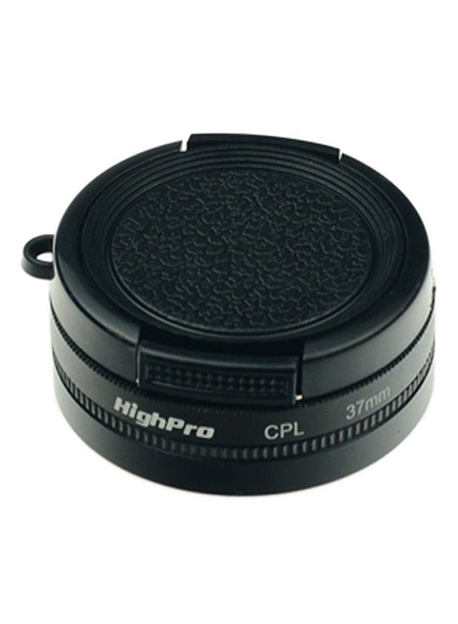 Generic - 37 mm CPL Filter Circular Polarizer Lens For Gopro Hero 3/Hero3+ Black - Image 1
