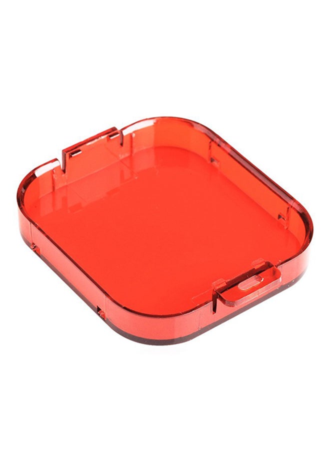 فلتر متكيف قابل للإستعمال تحت البحر مع عدسة ملونة لأجهزة كاميرا GoPro HERO 3+ أحمر - Image 2