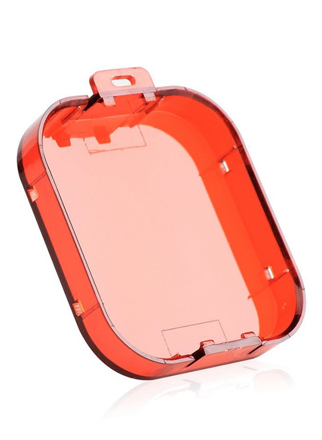 فلتر متكيف قابل للإستعمال تحت البحر مع عدسة ملونة لأجهزة كاميرا GoPro HERO 3+ أحمر - Image 4