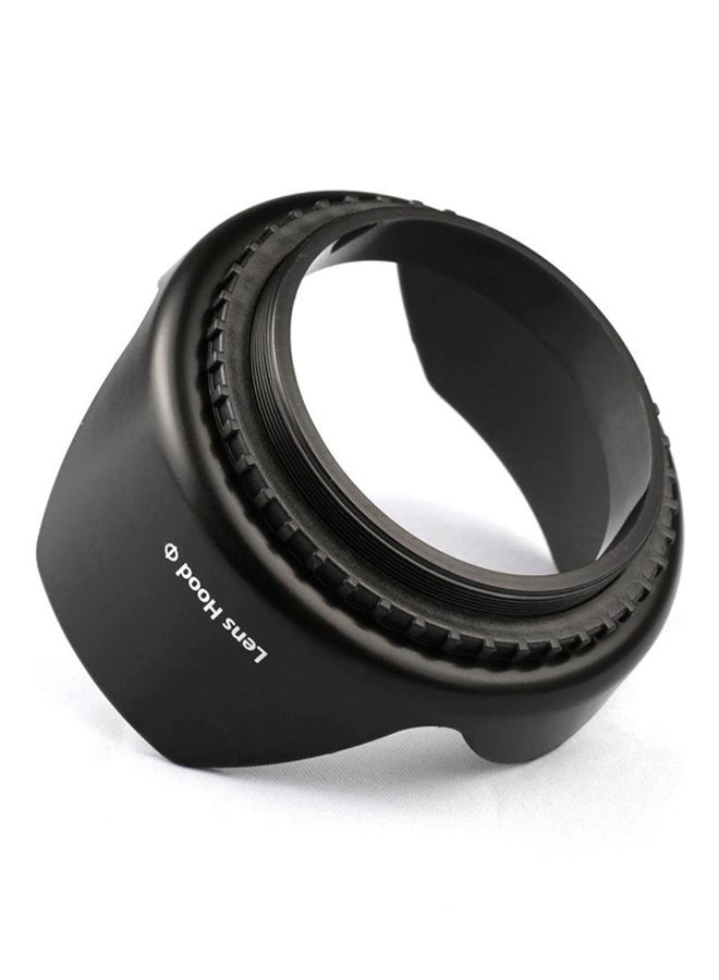 Ozone 58 mm Professional Lens Hood With Lens Cap, Lens Filter and Ozone Pouch For Nikon DSLR Camera Multicolour - Image 3