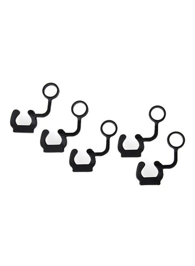 5-Piece Anti Vibration Rubber Locking Plug For GoPro Hero 5/Hero 4/Hero3 Multicolour  - Image 1