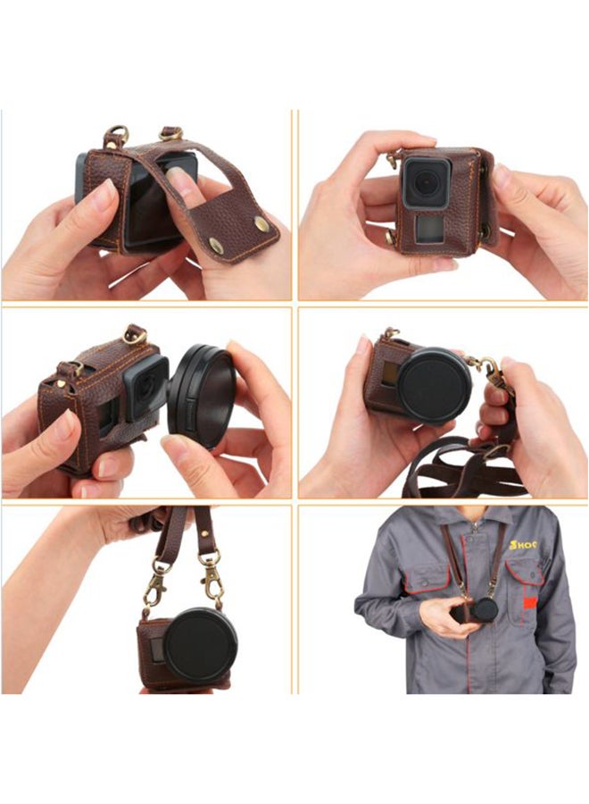 Shoot Clip-On Protective For GoPro Hero 5 Action Camera Brown - Image 2