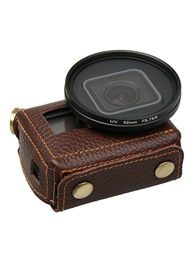 Shoot Clip-On Protective For GoPro Hero 5 Action Camera Brown - Image 3