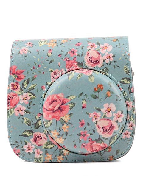 Vintage Rose Design Camera Case For FujiFilm Instax Mini 9, 8, 8+ Instant Camera