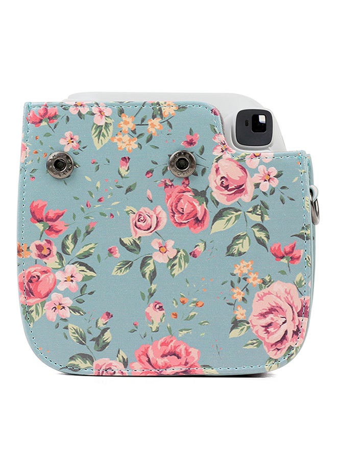 CAIUL Vintage Rose Design Camera Case For FujiFilm Instax Mini 9, 8, 8+ Instant Camera  - Image 3