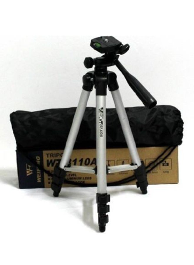 Generic - Flexible WT-3110A 42" Lightweight Universal Tripod For DSLR Point Shoot Camera Multicolour - Image 1