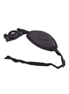 Generic Leather Hand Wrist Grip Strap Soft Wrist Strap/Hand Grip For Canon Nikon Sony SLR/DSLR Black 