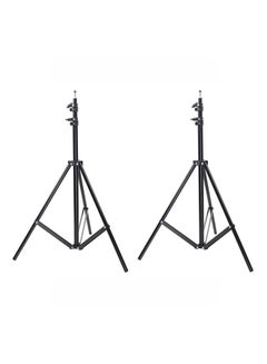 2-Piece Tripod Photography Light Stand Multicolour