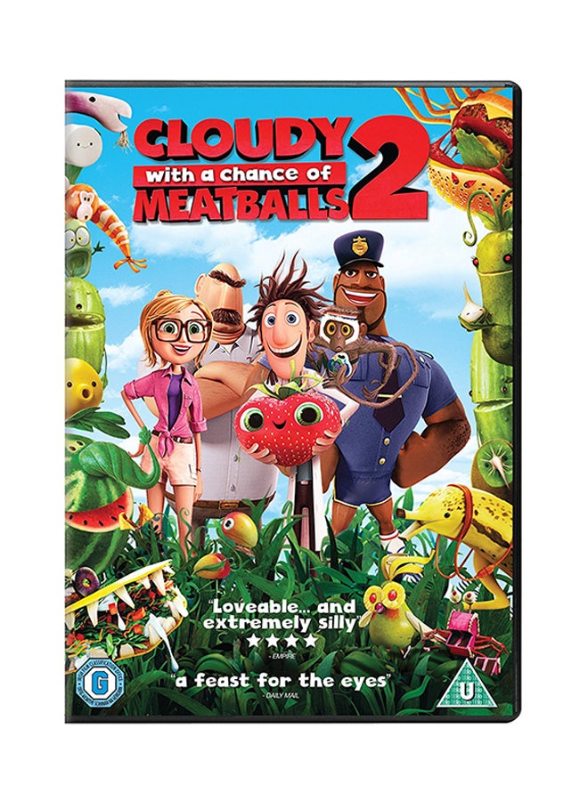 فيلم غائم مع فرصة لتساقط كرات اللحم ثلاثي الأبعاد dvd - Image 1
