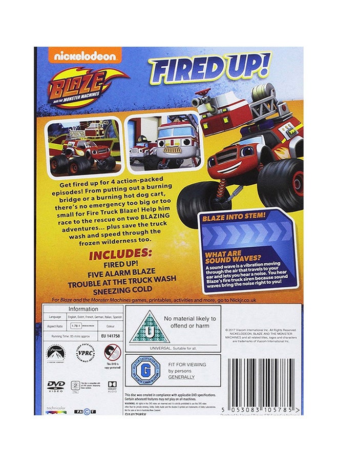 Generic - Blaze And The Monster Machines - Fired Up dvd - Image 1