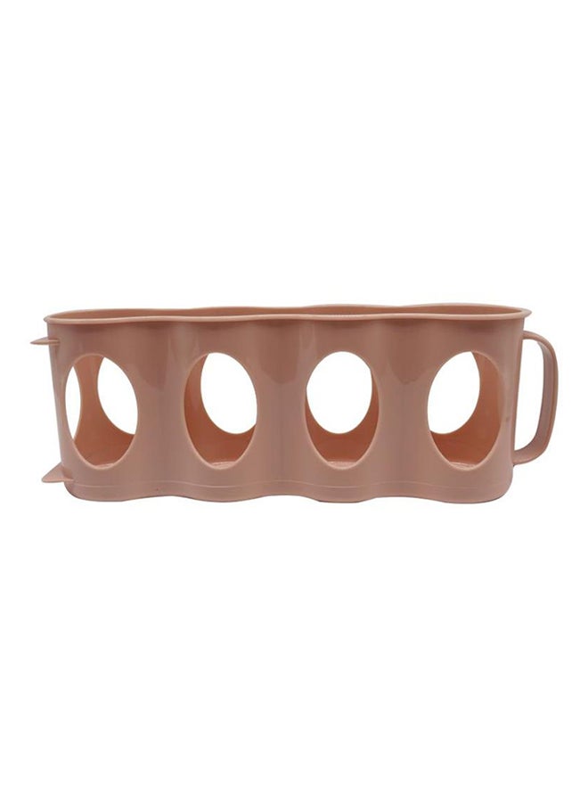 YupFun Refrigerator Storage Box Pink 29.5x7x10.5cm - Image 1