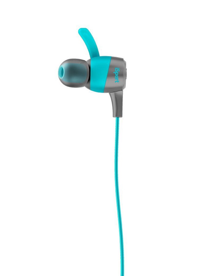 Monster - iSport Achieve In-Ear Bluetooth Wireless Headphones With Built-In Mic Blue - Image 1