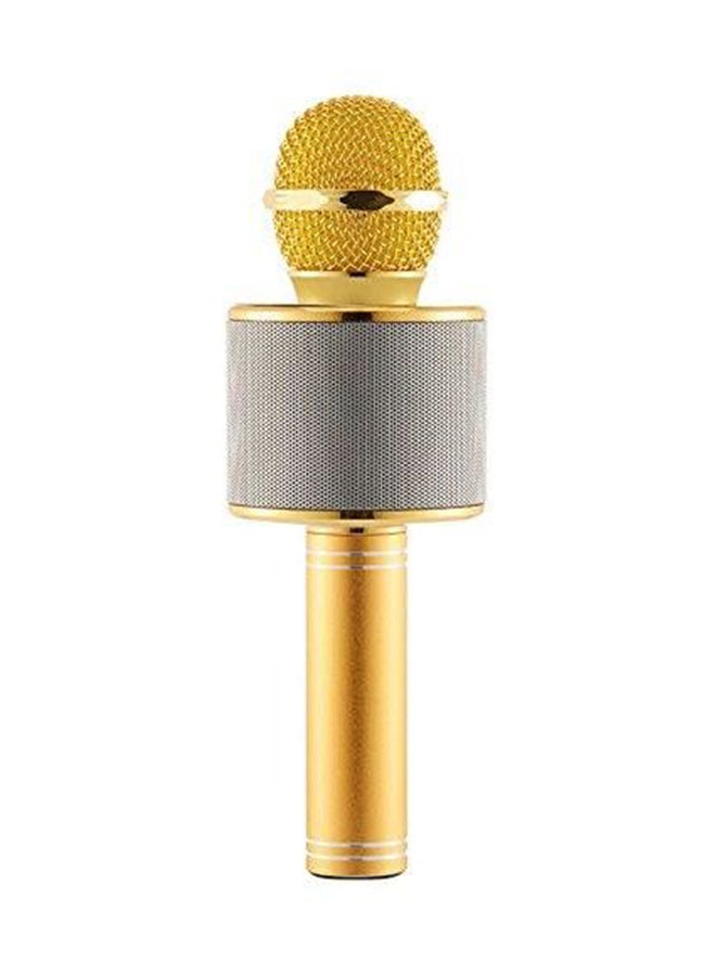 Karaoke Mic With Bluetooth Speaker Gold/Silver - v1515412741/N13103021A_2