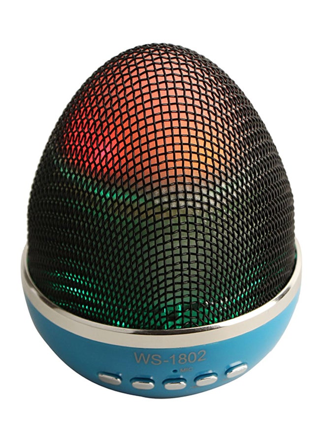 Portable Mini Bluetooth Speaker Black/Blue/Silver - Image 3