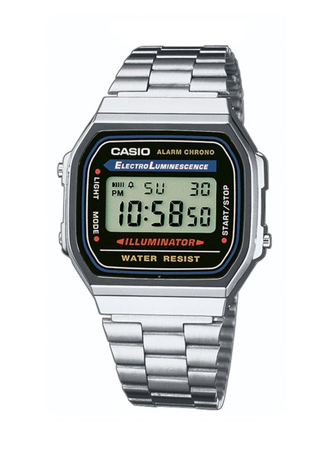 Men's Classic Digital Quartz Watch A159W - 32 mm - Silver