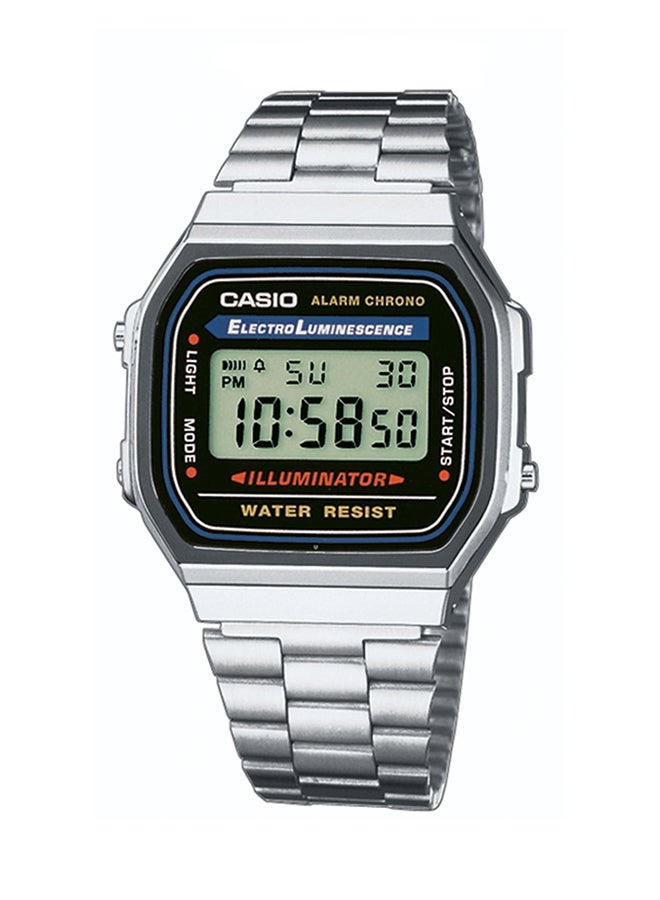 Men's Classic Digital Quartz Watch A159W - 32 mm - Silver