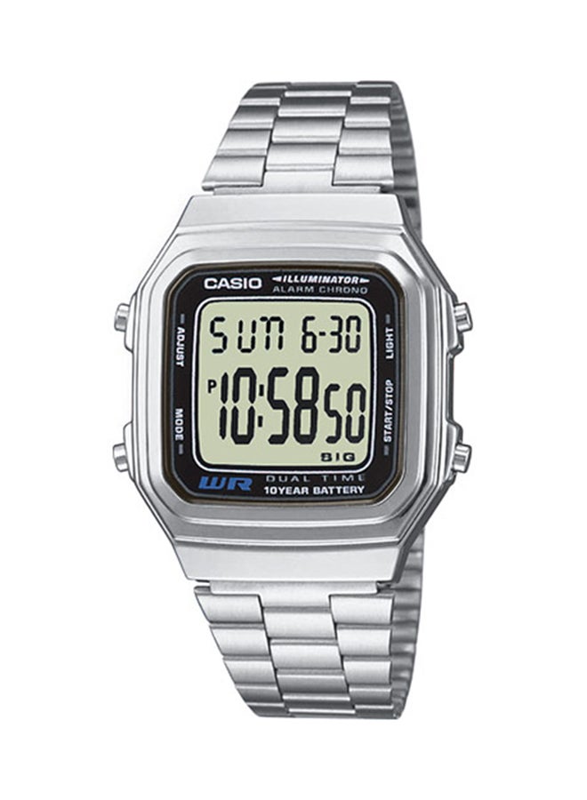 CASIO Men's Luminous Digital Quartz Watch A178WA-1A - Image 1