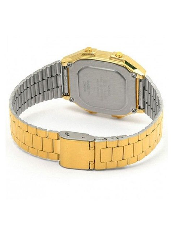 كاسيو ساعة يد رقمية رسمية طراز A178WG - مقاس 36 مم - لون ذهبي للرجال - Image 2