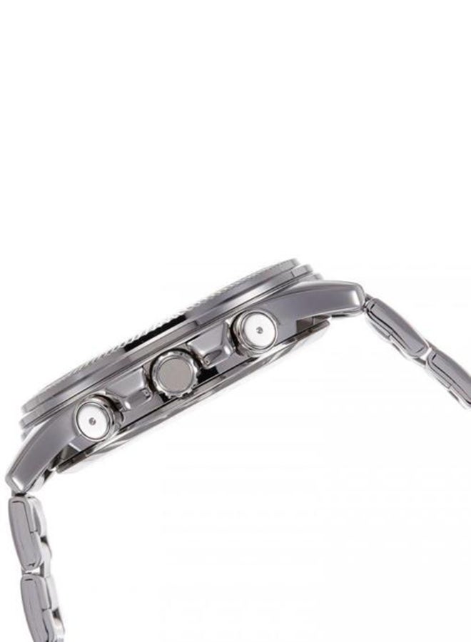 CASIO Men's Enticer Water Resistant Chronograph Watch Mtp1375d-7A2 - 49 mm - Silver  - Image 3