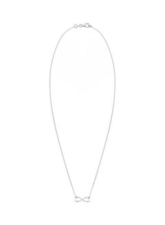 925 Sterling Silver Infinity Pendant Necklace