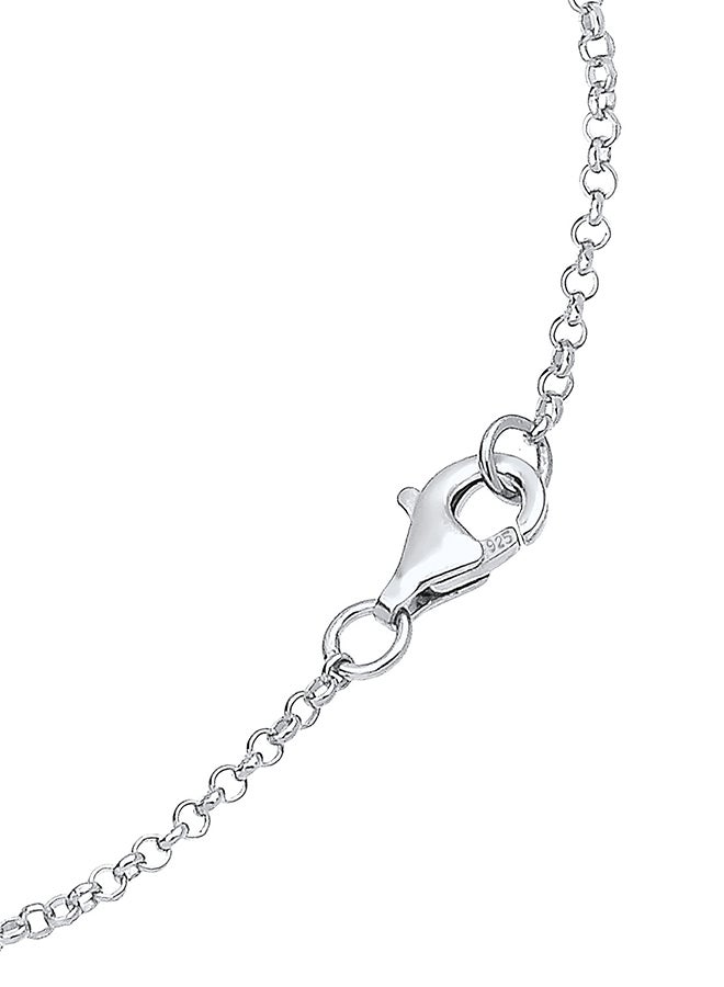 elli 925 Sterling Silver Cubic Zirconia Studded Bracelet - Image 3