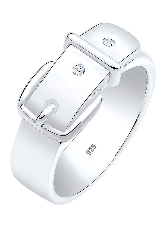 DIAMORE - 925 Sterling Silver Diamond Ring - Image 1